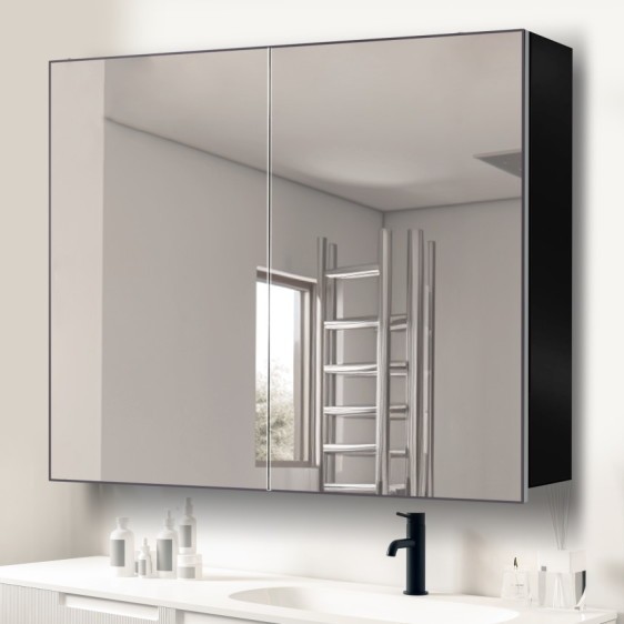 Szafka lustrzana Atlant 201 Black - Zdjęcie 6