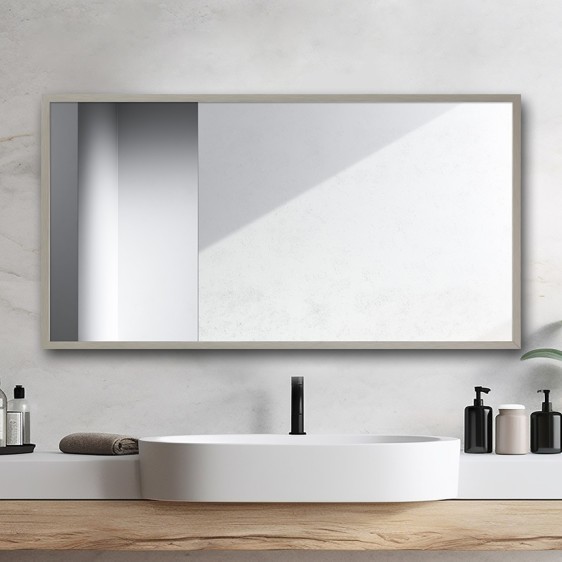 Lustro alu 001 Inox - Zdjęcie 5