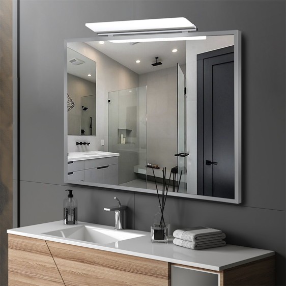 Lustro w aluminiowej ramie alu 001 + Consol 08 - Zdjęcie 6