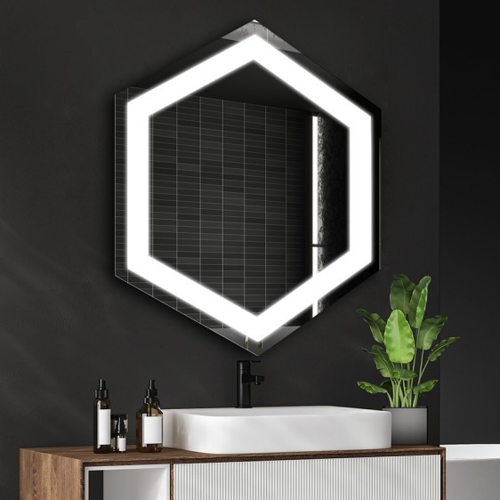 Lustro LED Hexagon LED - Zdjęcie 6