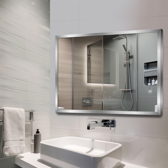 Lustro alu 001 Chrome - Zdjęcie 6