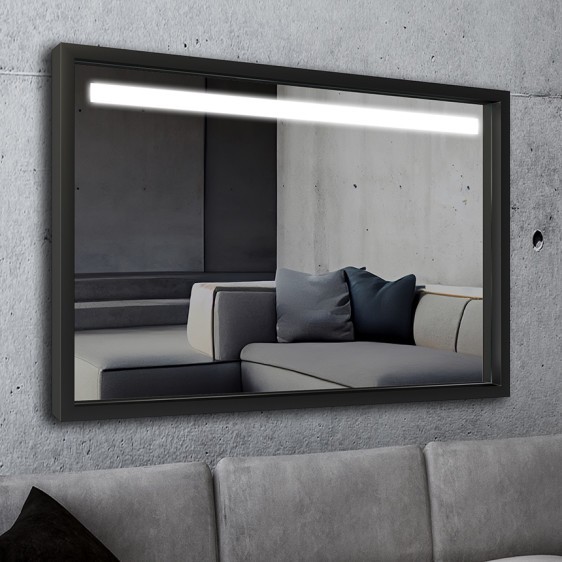 Lustro LED Alina Steel - Zdjęcie 6