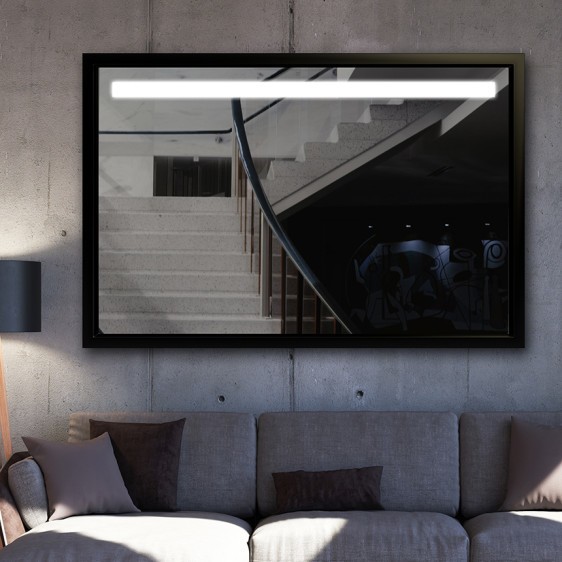 Lustro LED Alina Steel - Zdjęcie 7