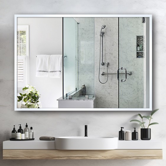 Lustro alu 001 White - Zdjęcie 4