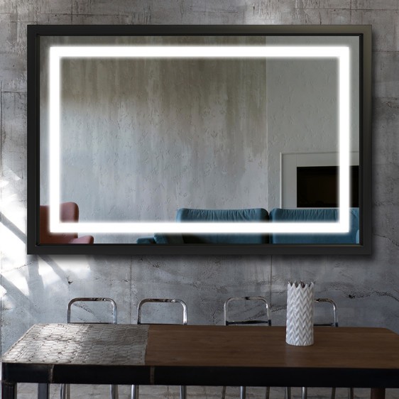 Lustro LED Livia Steel - Zdjęcie 6