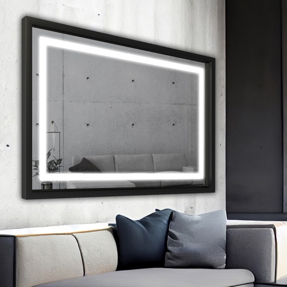 Lustro LED Livia Steel - Zdjęcie 7