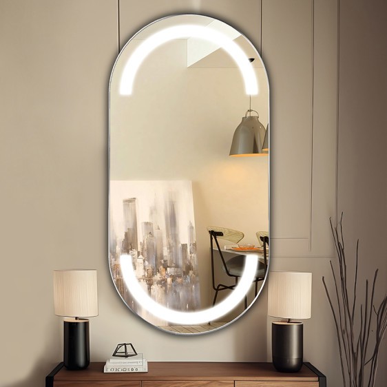 Lustro LED Alberta Inox Gloss - Zdjęcie 8