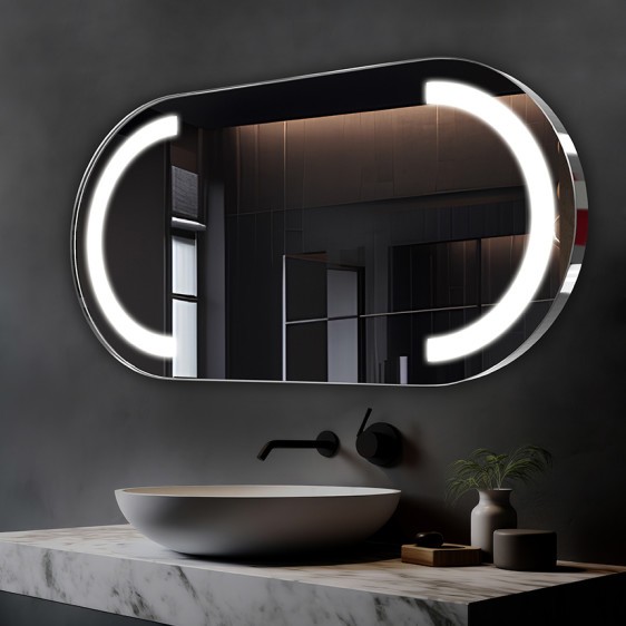 Lustro LED Alessandra Inox Gloss - Zdjęcie 7