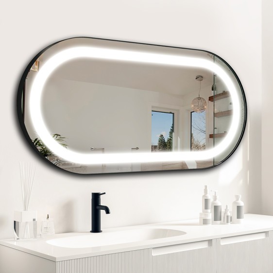 Lustro LED Anatolia Inox Black - Zdjęcie 8