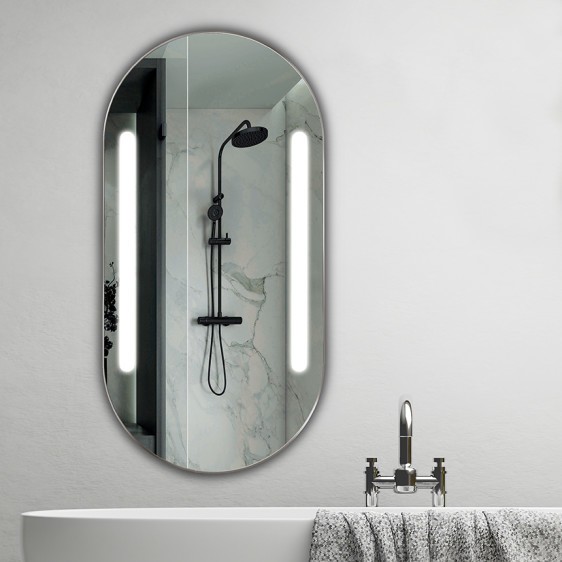 Lustro LED Beatrice Inox - Zdjęcie 6