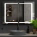 Szafka lustrzana Andrea Black - Zdjęcie 6