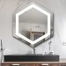 Lustro LED Hexagon LED - Zdjęcie 5